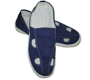 防靜電藍(lán)色四眼布鞋 (1)